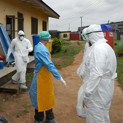 The Ebola epidemic is not subsiding any time soon