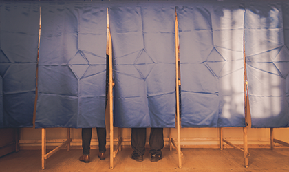 Polling booths